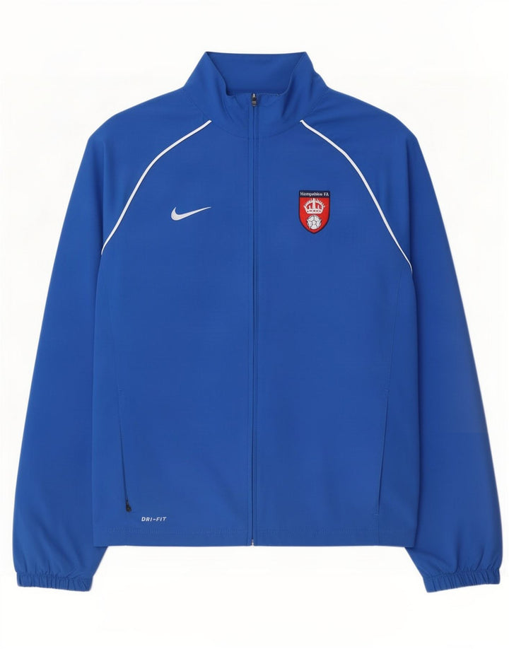 Jachetă de trening Nike Hampshire FA pentru bărbați, mare, albastru, poliester