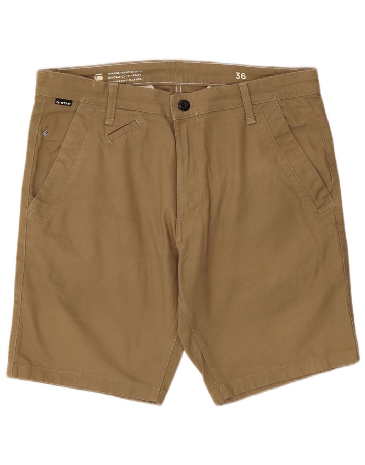 Pantaloni scurți chino pentru bărbați G-Star W36, bumbac kaki mare