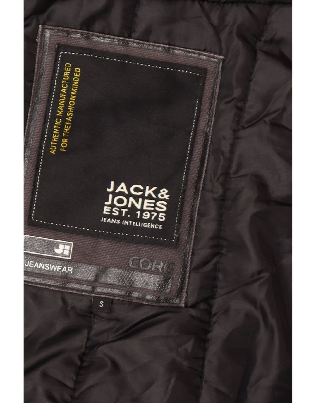 Jack & Jones jachetă bomber cu glugă pentru bărbați UK 36 Poliamidă neagră mică