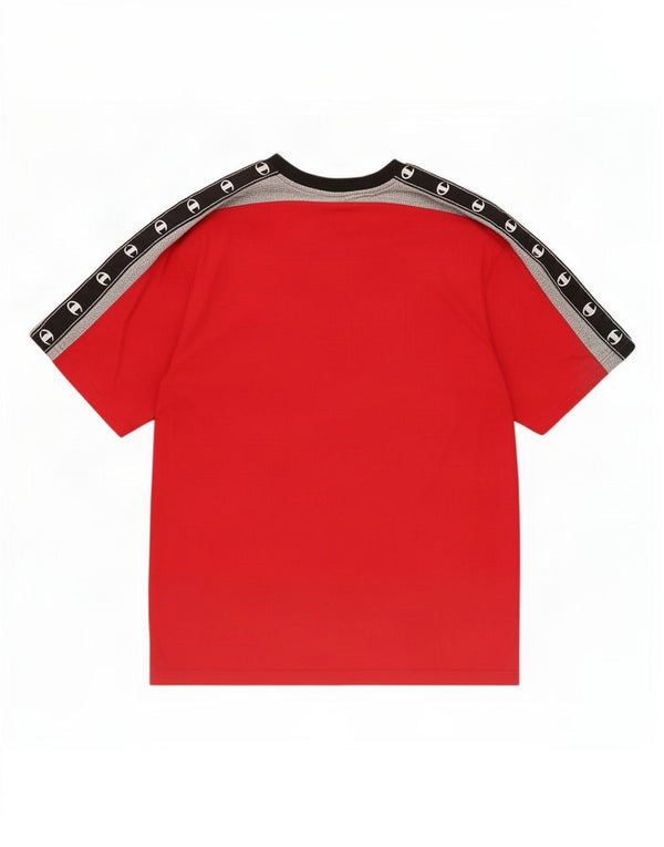 Tricou grafic pentru bărbați Champion Top mare, roșu, bumbac color bloc