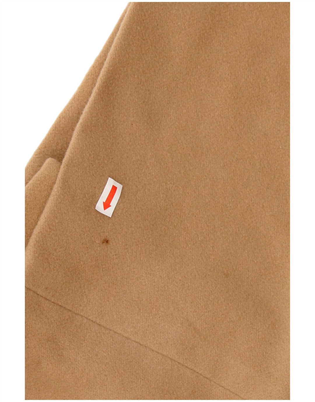 GOLDIX Womens Overcoat UK 14 Large  Beige Wool