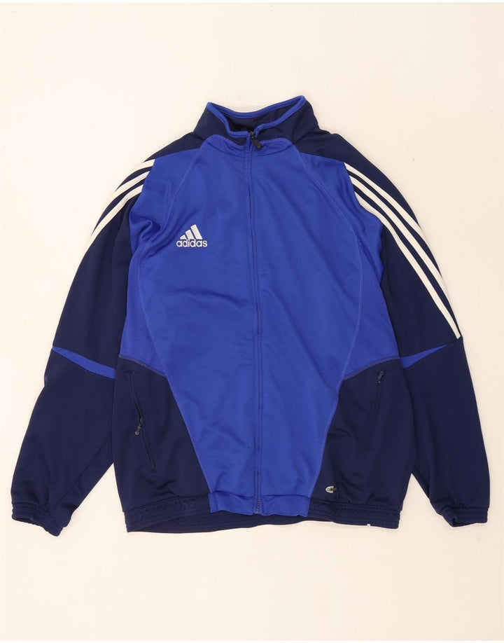 Adidas Mens Climacool Trening Top Jacket UK 42/44 Large Bluemarin Blue
