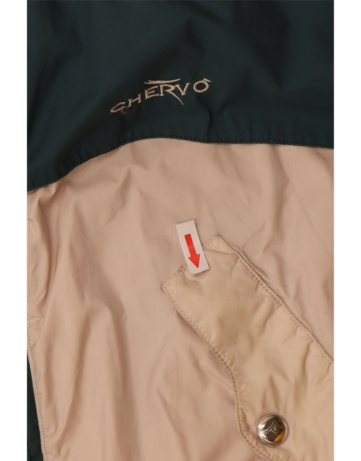 Jachetă Windbreaker pentru bărbați cu grafică Chervo UK 36, verde, color block
