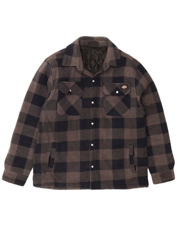 Cămașă din flanel pentru bărbați Dickies Lumberjack Poliester cu carouri mari bleumarin