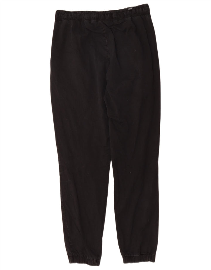 Pantaloni de trening Puma pentru bărbați Joggeri poliester mediu negru