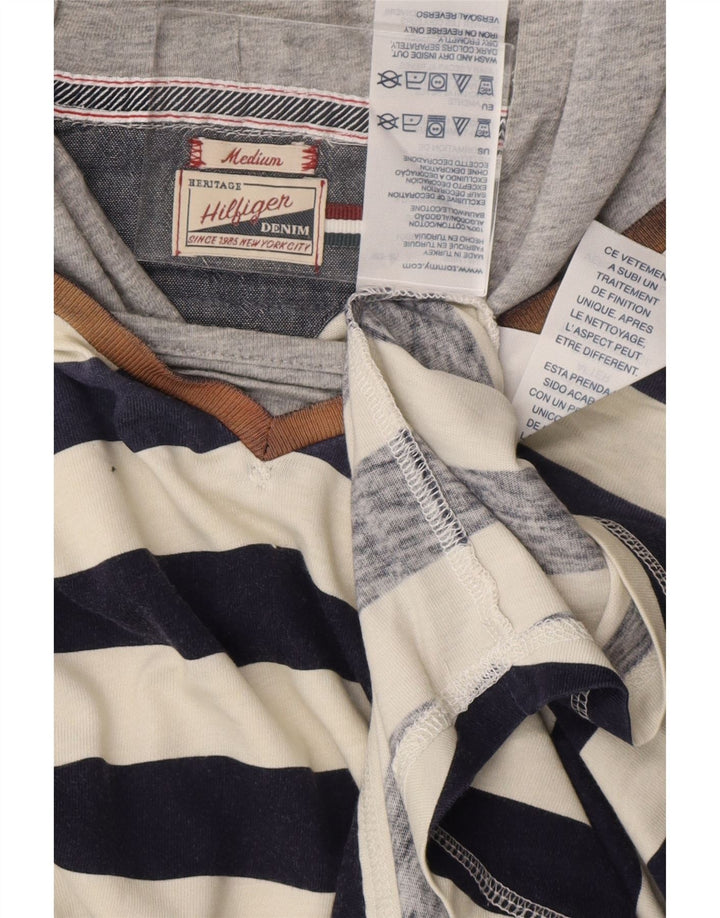 Top pentru bărbați Tommy Hilfiger cu mânecă lungă, mediu multicolor, cu dungi nautice