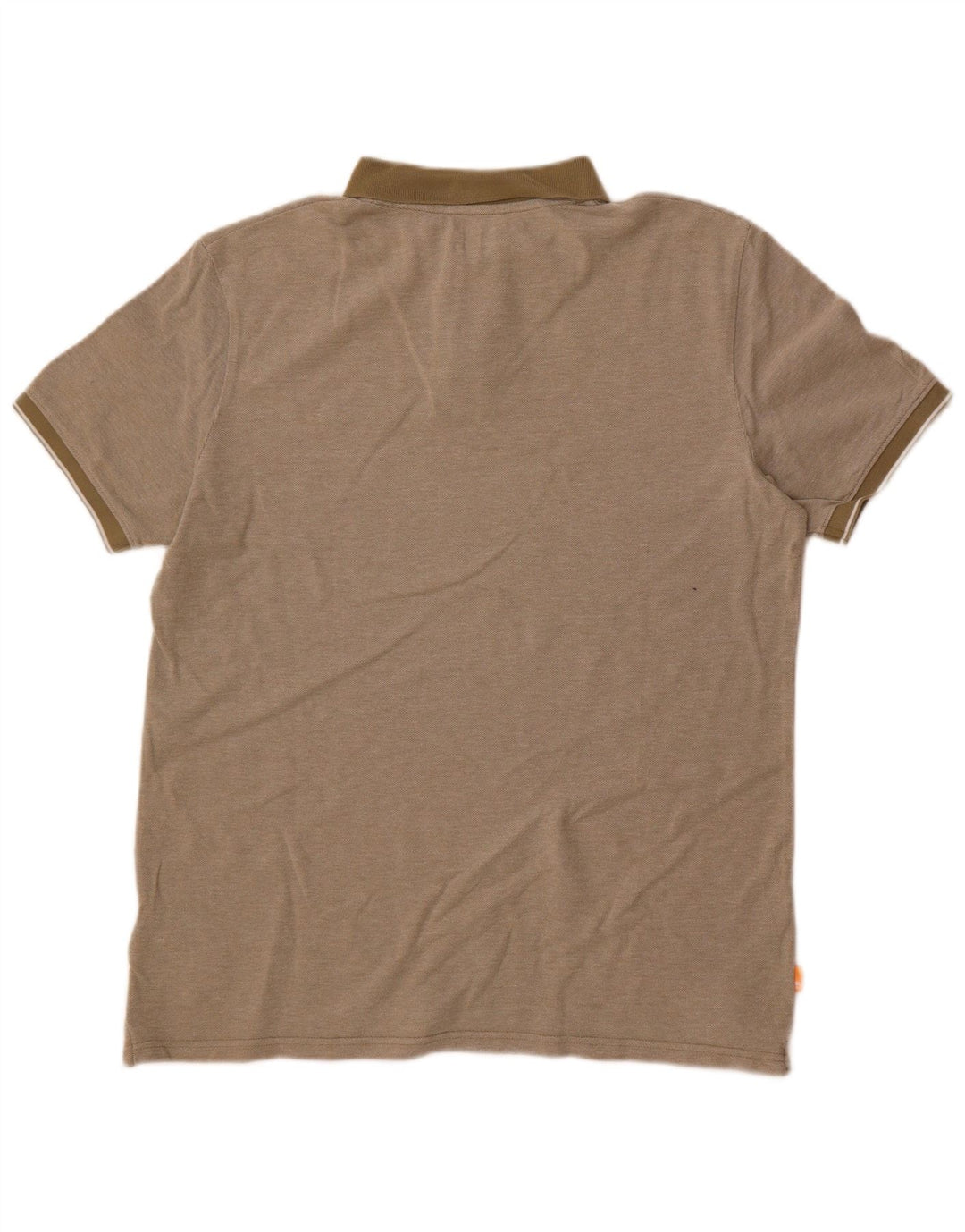 Cămașă polo Timberland pentru bărbați, bumbac mediu kaki