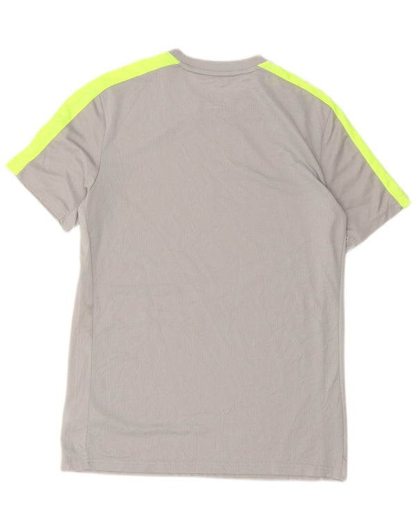 Tricou pentru bărbați Nike Dri Fit Slim Fit Top mare, gri, poliester color bloc