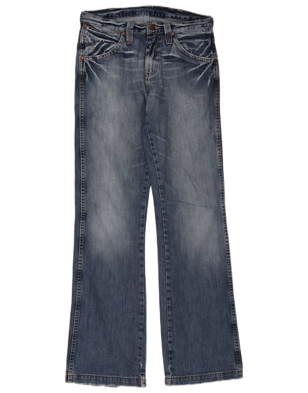 WRANGLER Blugi pentru bărbați Dayton Bootcut W29 L34 Bumbac albastru