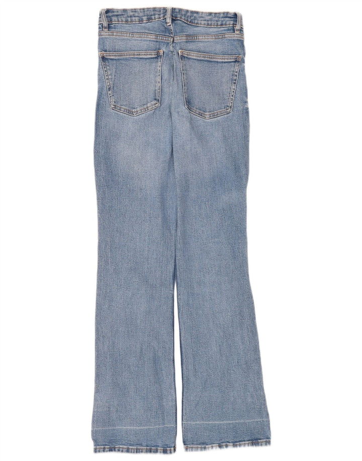 Blugi Zara Femei Bootcut EU 38 Mici W28 L32 Albastru