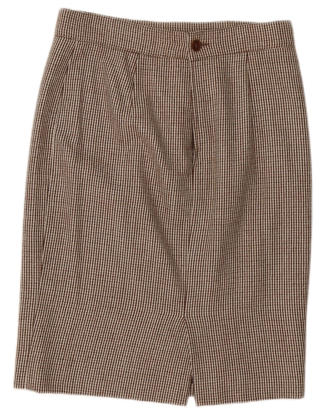 Set de fuste Genny pentru femei, 2 nasturi, 2 piese UK 14 Medium W32 Brown Houndstooth