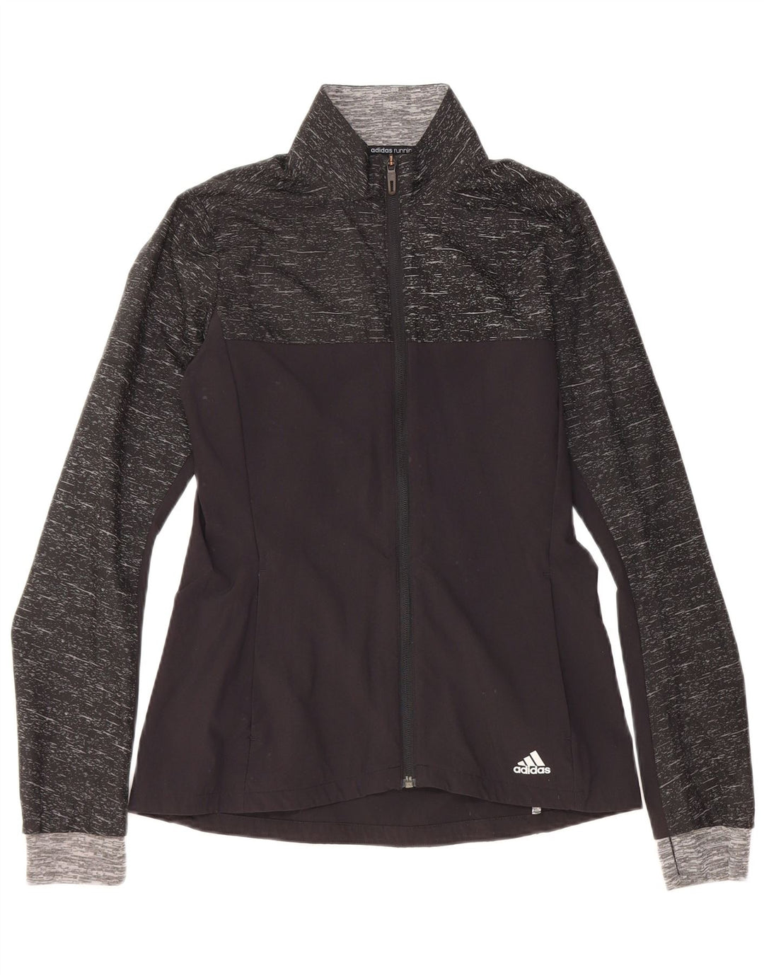 Jachetă de trening Supernova ADIDAS pentru femei UK 8/10 Small Black