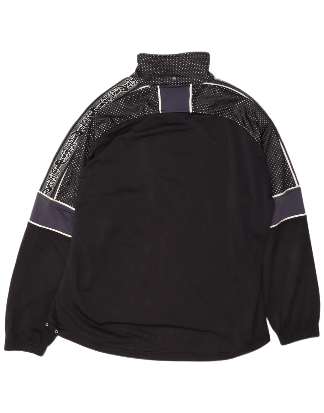 Jachetă de trening Asics Regular Fit pentru bărbați XL, negru, bloc de culoare