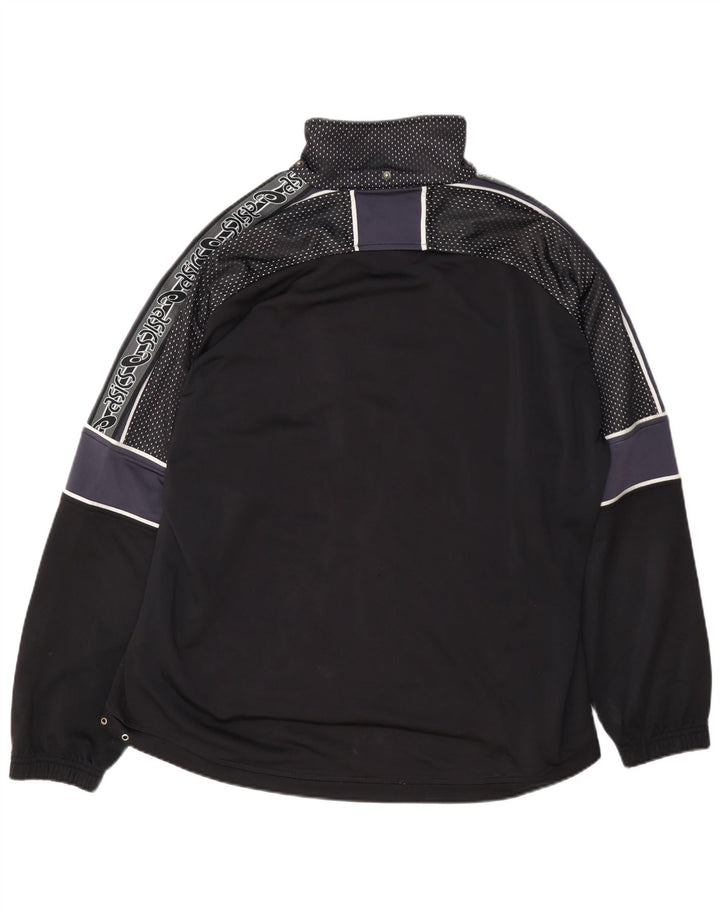 Jachetă de trening Asics Regular Fit pentru bărbați XL, negru, bloc de culoare