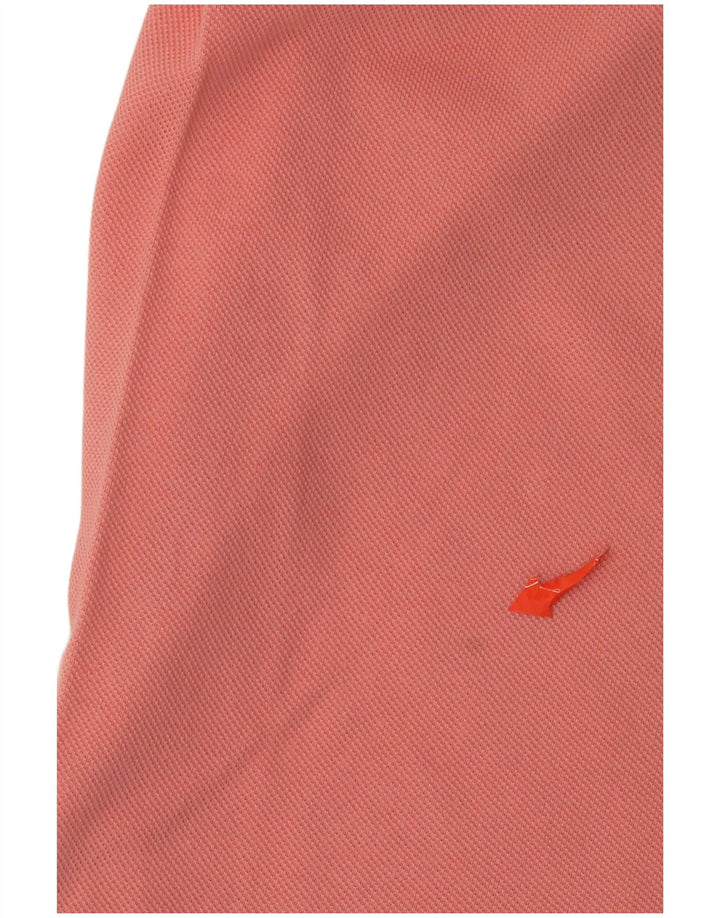 Tricou polo Lacoste pentru bărbați, mărimea 4, bumbac roz mediu