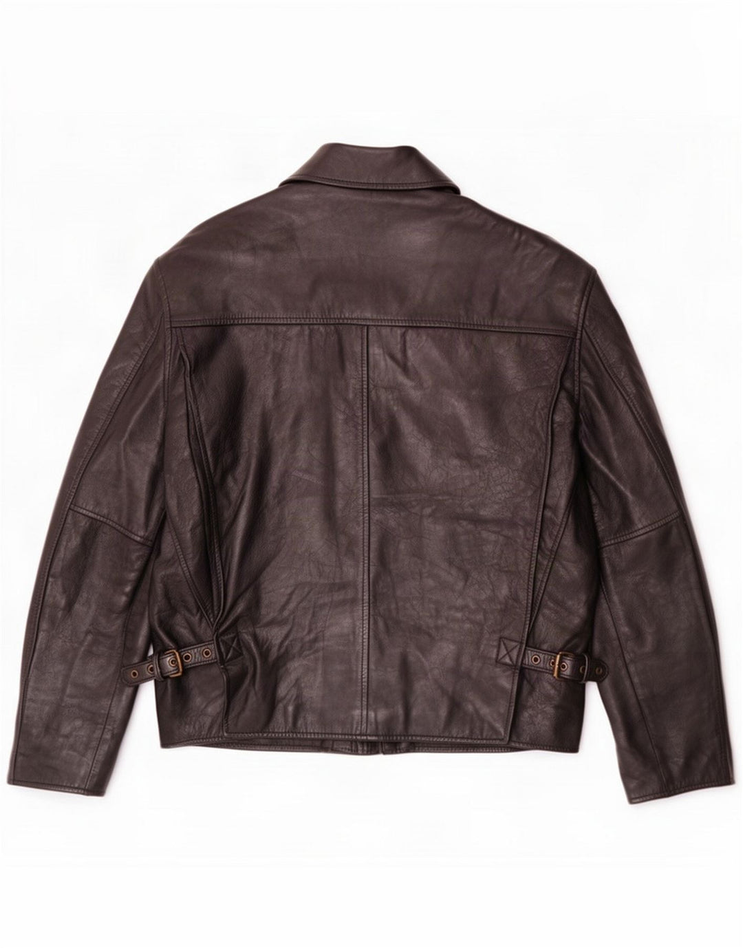 Jachetă de piele pentru bărbați de epocă IT 48 Medium Black