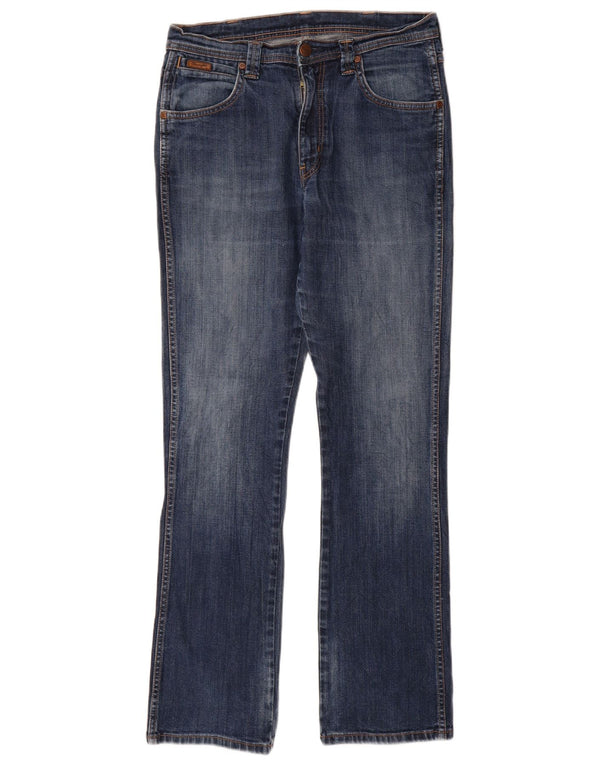 WRANGLER Blugi drepti pentru bărbați Arizona Stretch W32 L32 Bumbac albastru