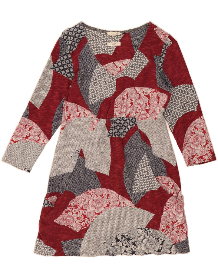 WHITE STUFF Womens Basic Dress UK 8 Small Multicoloured Patchwork Vintage White Stuff and Second-Hand White Stuff from Messina Hembry 