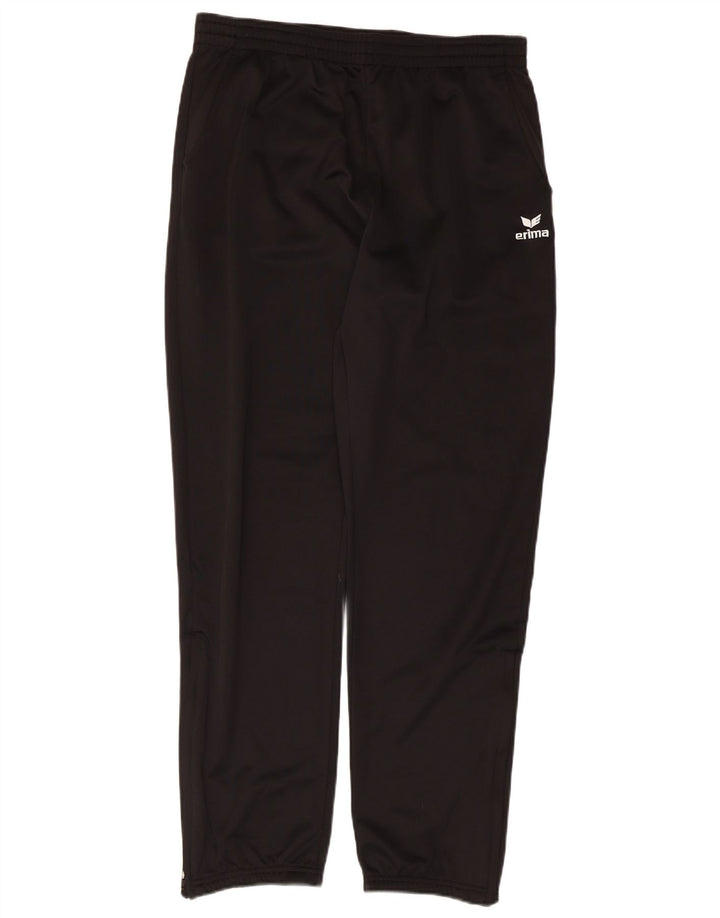 Pantaloni de trening Erima pentru bărbați, poliester mediu negru