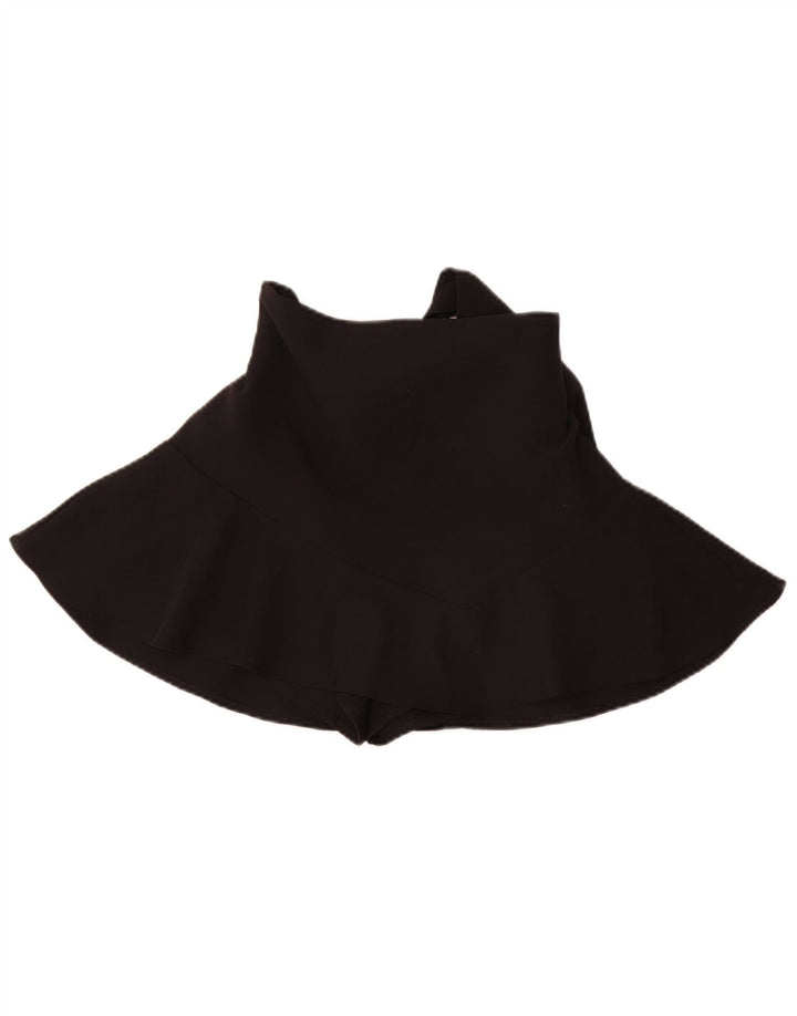 Fusta Mini Zara Femei Mic W26 Bumbac Negru
