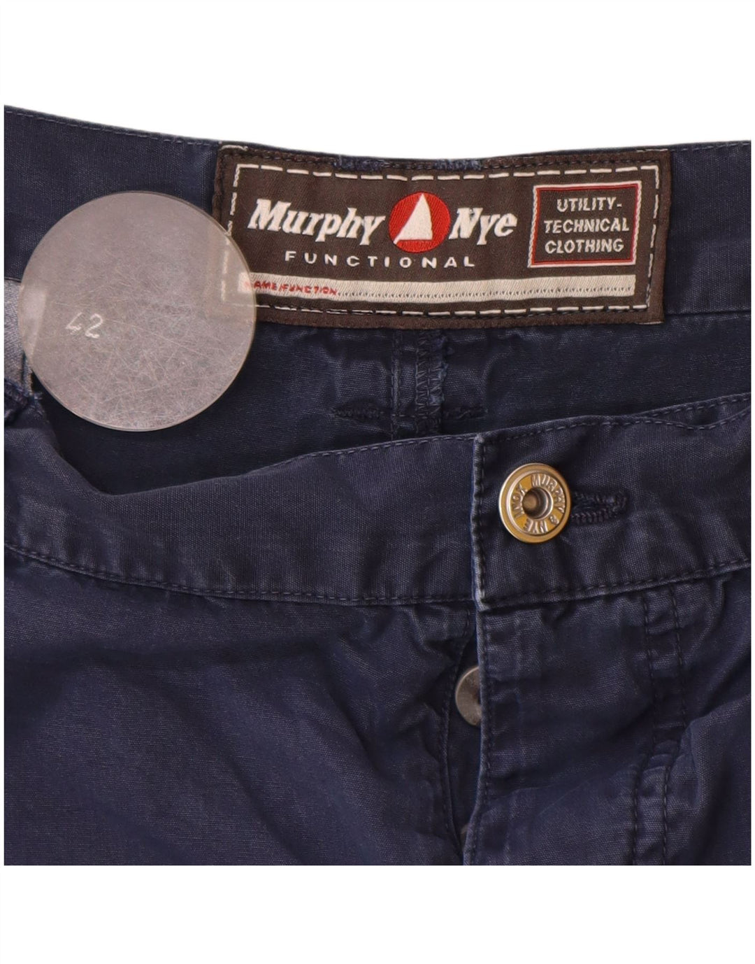 Pantaloni scurți cargo pentru bărbați Murphy & Nye W42 2XL bumbac bleumarin