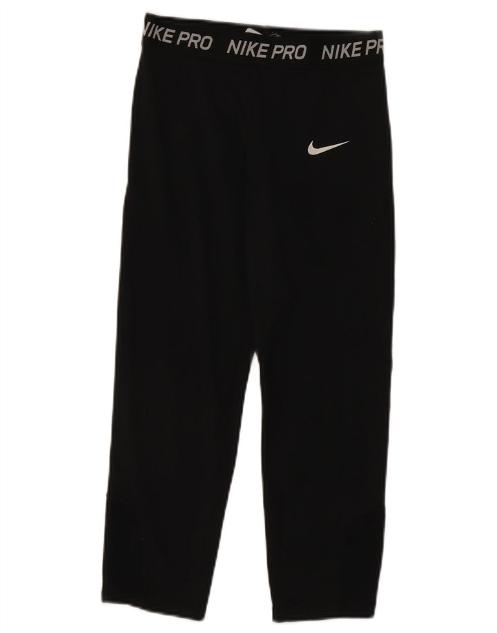 Leggings grafic Nike pentru femei UK 4 XS poliester negru