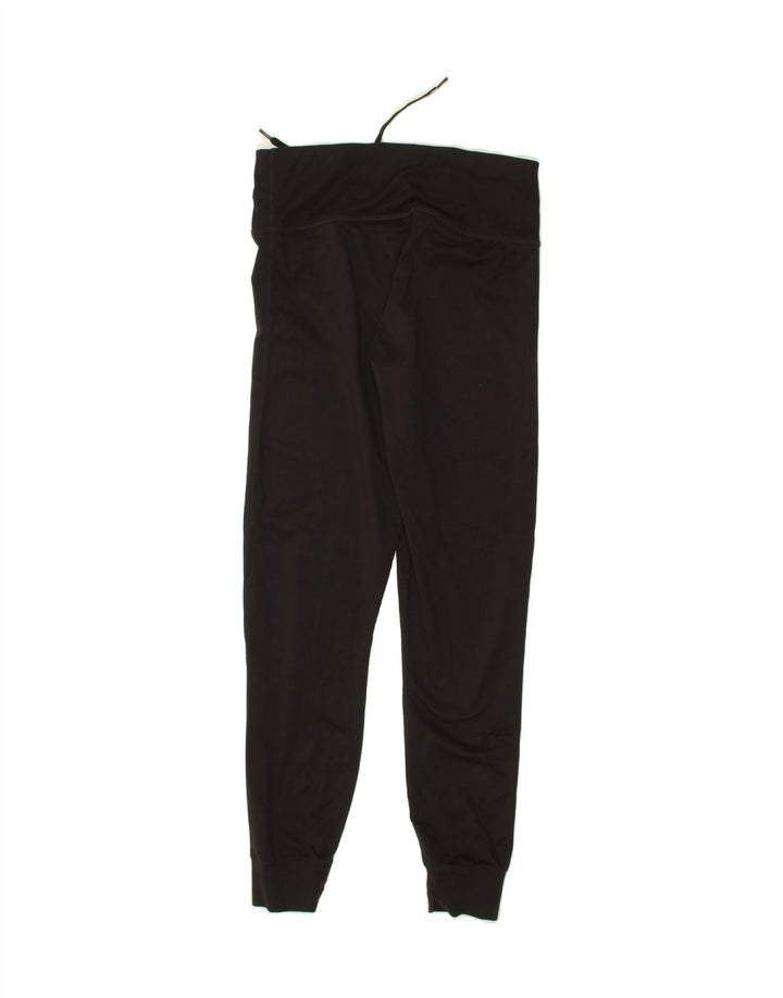 PUMA Womens Tracksuit Trousers Joggers UK 12 Medium  Black Polyester Vintage Puma and Second-Hand Puma from Messina Hembry 