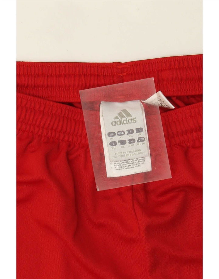 Pantaloni scurți sport pentru bărbați Adidas Climalite XL poliester roșu