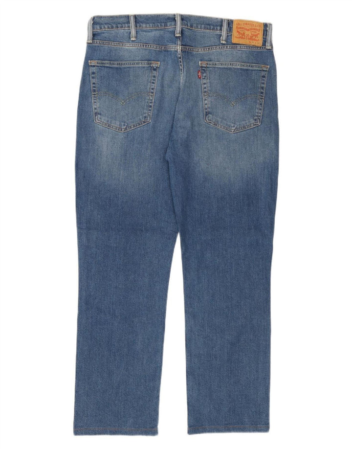 Blugi drepti pentru bărbați Levi's 514 W38 L32 Bumbac albastru