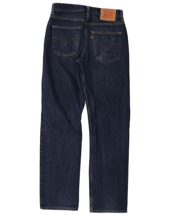 Blugi drepti pentru bărbați Levi's 582 W30 L32 Bumbac albastru