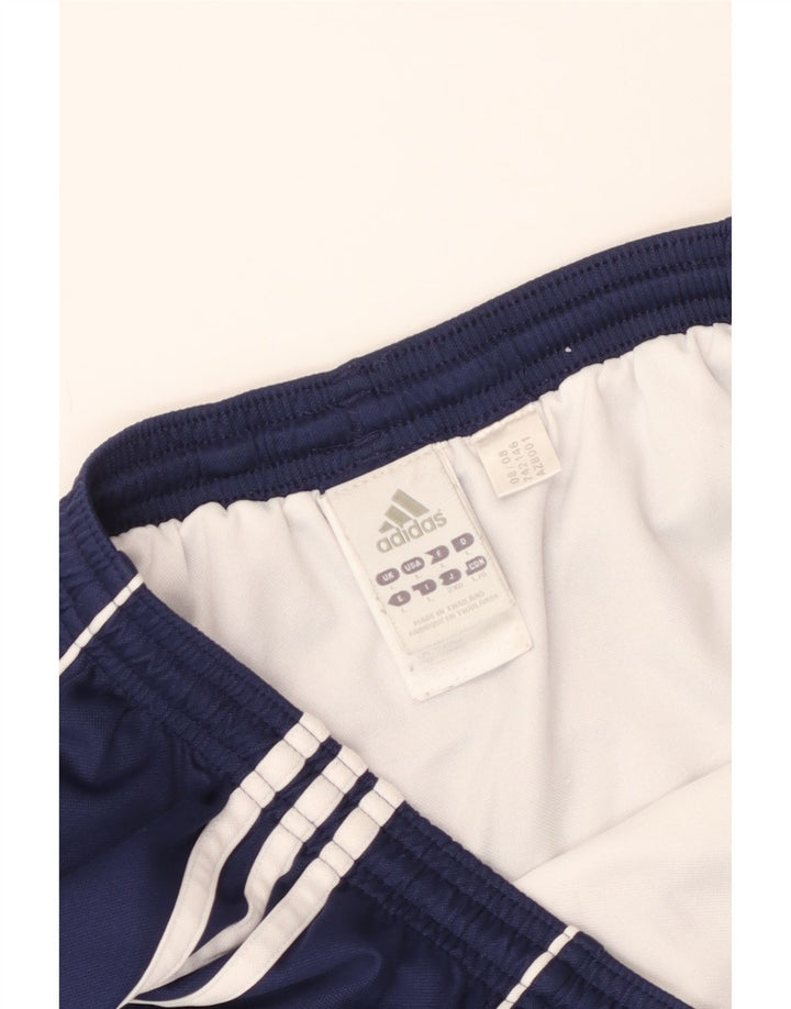 Pantaloni scurți sport pentru bărbați Adidas, mari, albastru, poliester