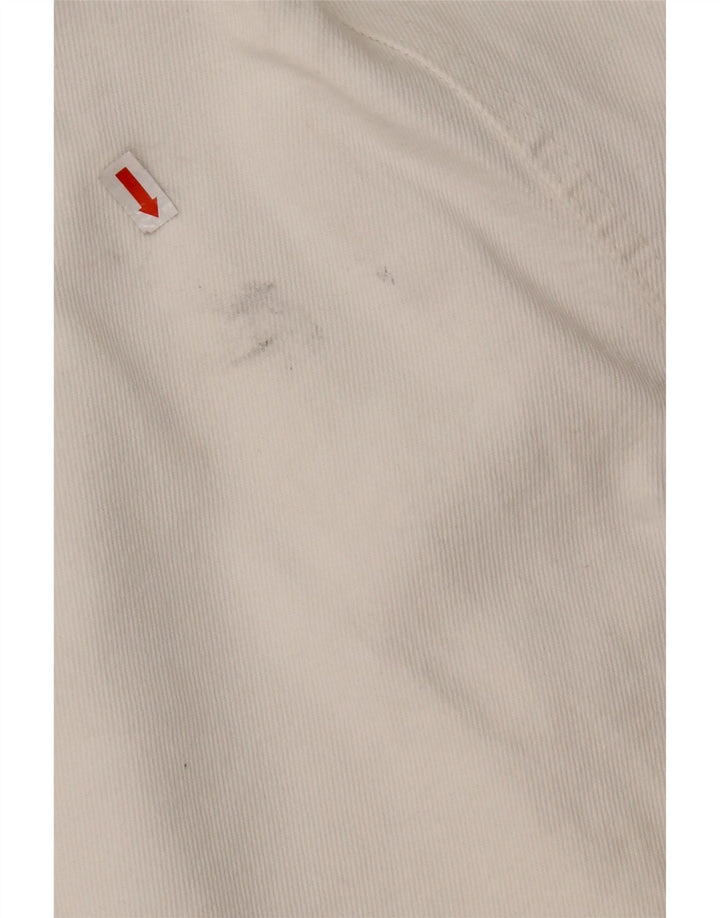 Fusta de blugi pentru femei CARRERA IT 42 Medium W32 Bumbac alb