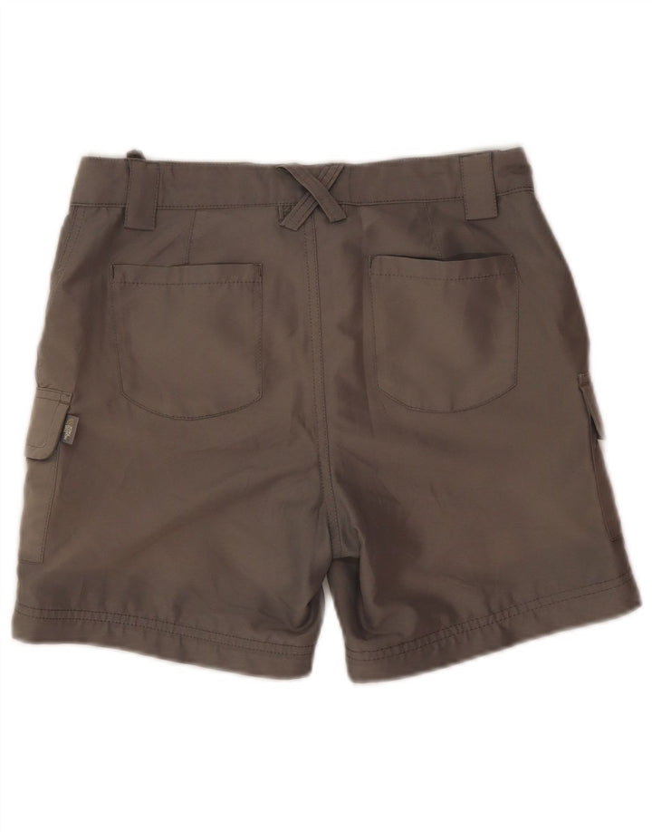 Pantaloni scurti cargo pentru fete The North Face, 14-15 ani, mari W30, poliester gri