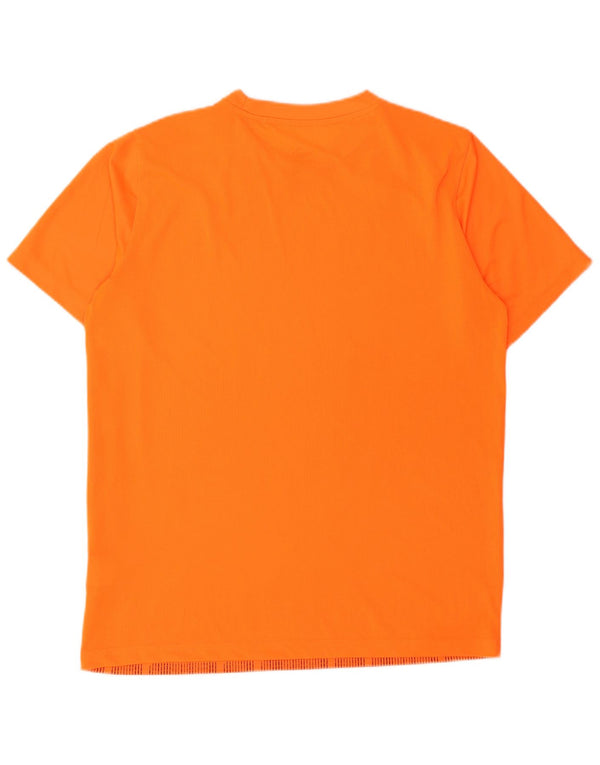 Tricou Puma Băieți Top 15-16 Ani XL Portocaliu Poliester Geometric