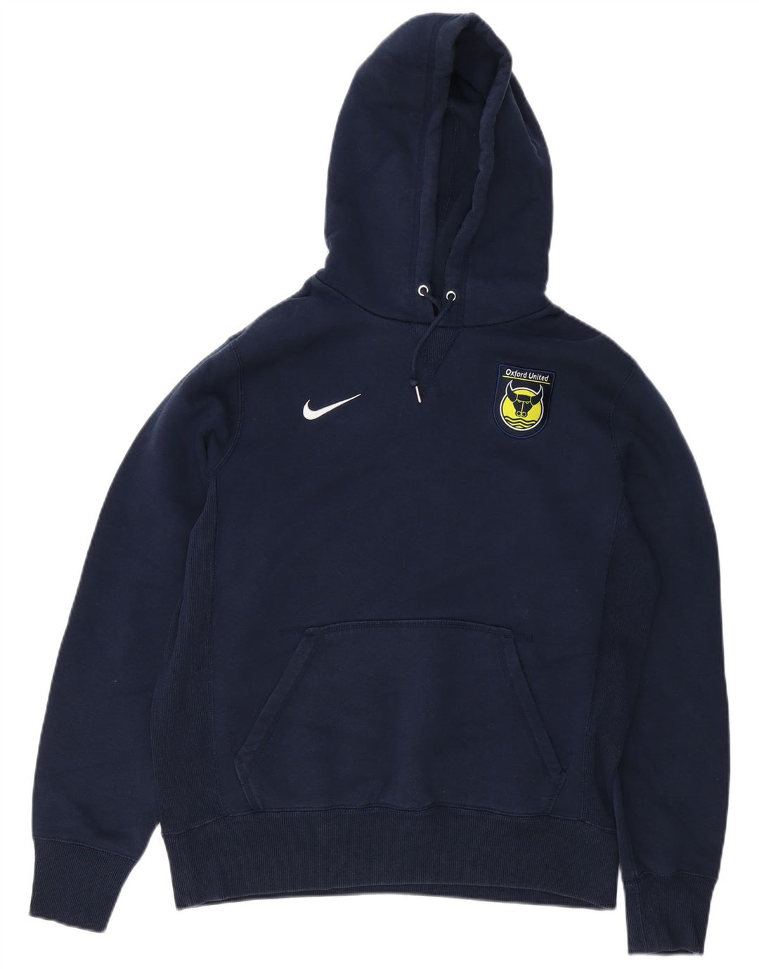 Pulover Nike pentru bărbați, bumbac, albastru bleumarin mediu