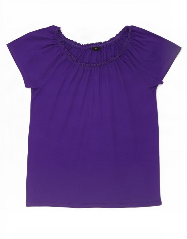 Bluză pentru femei M&Co Top UK 14 Viscoză violet mediu