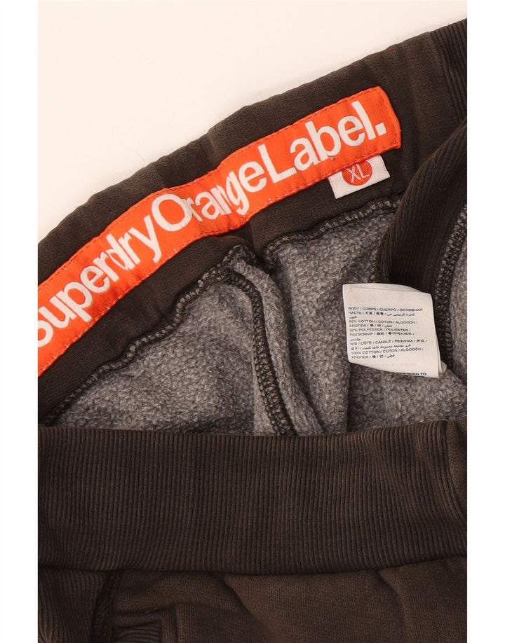 Pantaloni scurți sport pentru bărbați Superdry XL, maro, bumbac