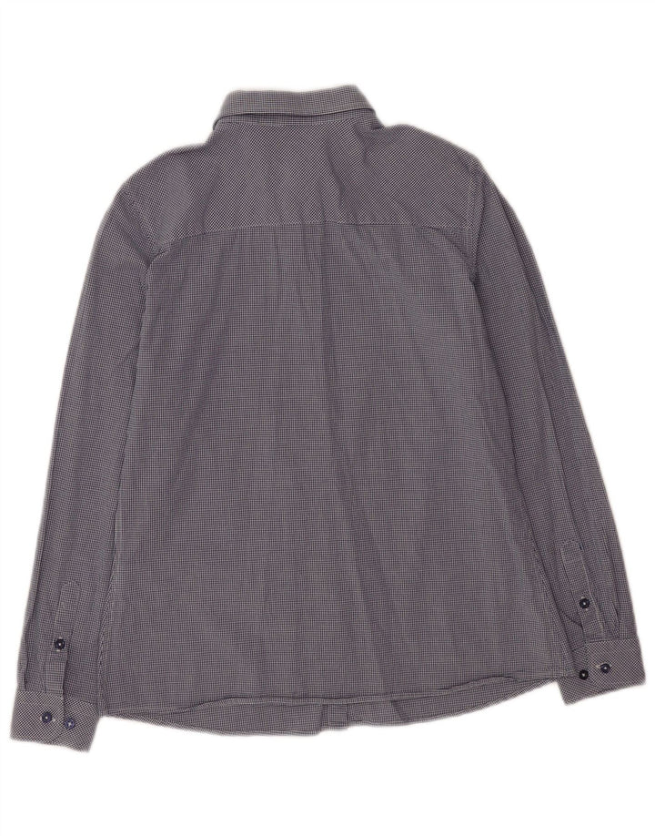 U.S. Polo Assn. Cămașă de damă EU 38 Medium Bleumarin Vichy Bumbac