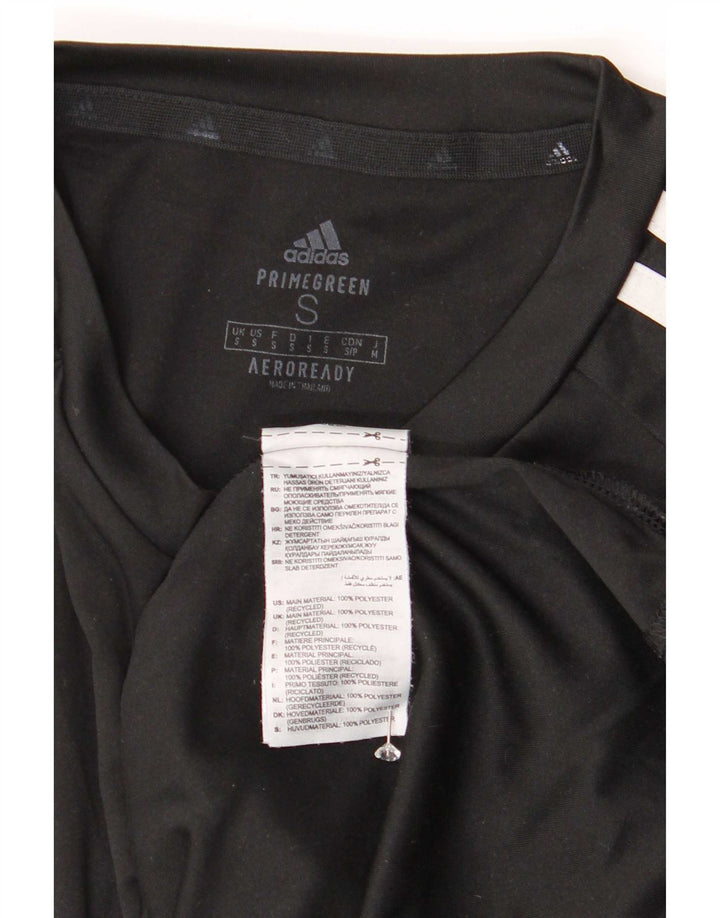 Tricou pentru bărbați Adidas Aeroready Top mic poliester negru