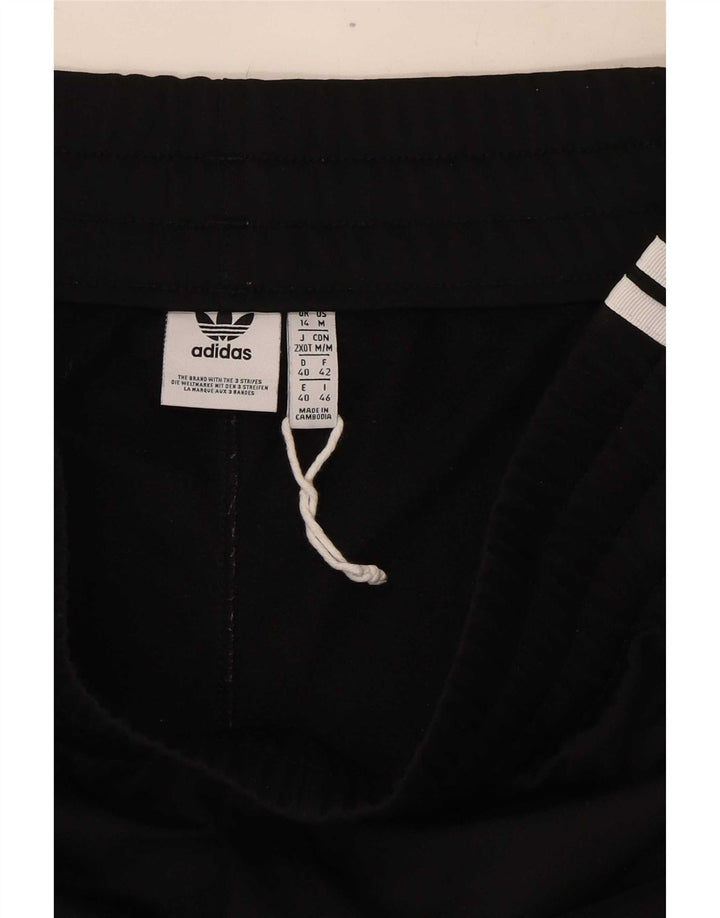Pantaloni scurți sport Adidas pentru femei UK 14 Medium Black Poliester