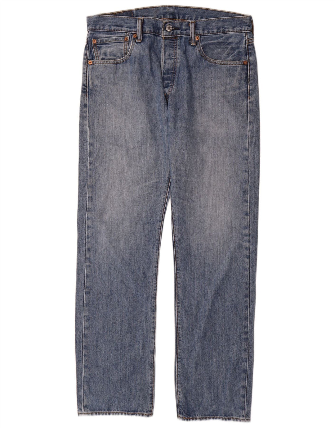 Blugi drepti pentru bărbați Levi's 501 W32 L32 Bumbac albastru