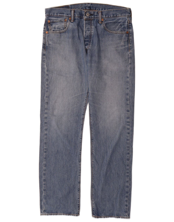 Blugi drepti pentru bărbați Levi's 501 W32 L32 Bumbac albastru