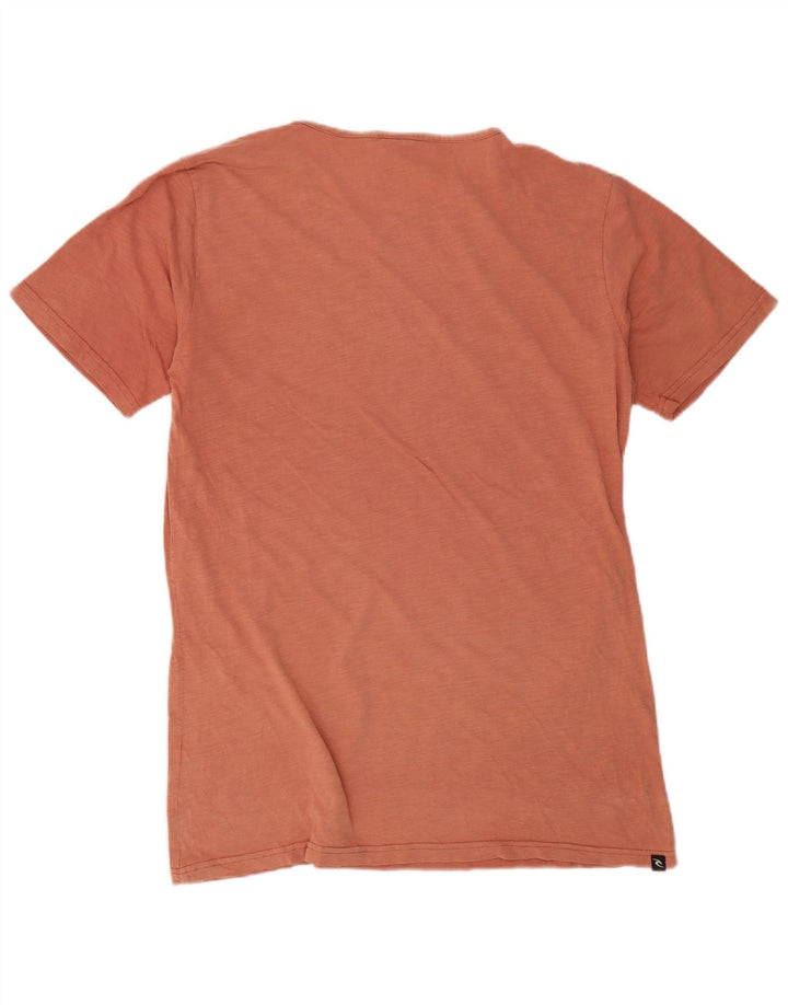 Tricou grafic Rip Curl pentru bărbați, cu croiala standard, Top mare portocaliu