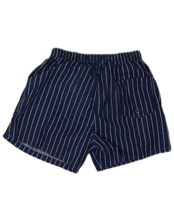Zara Mens Swimming Shorts XS  Blue Striped
