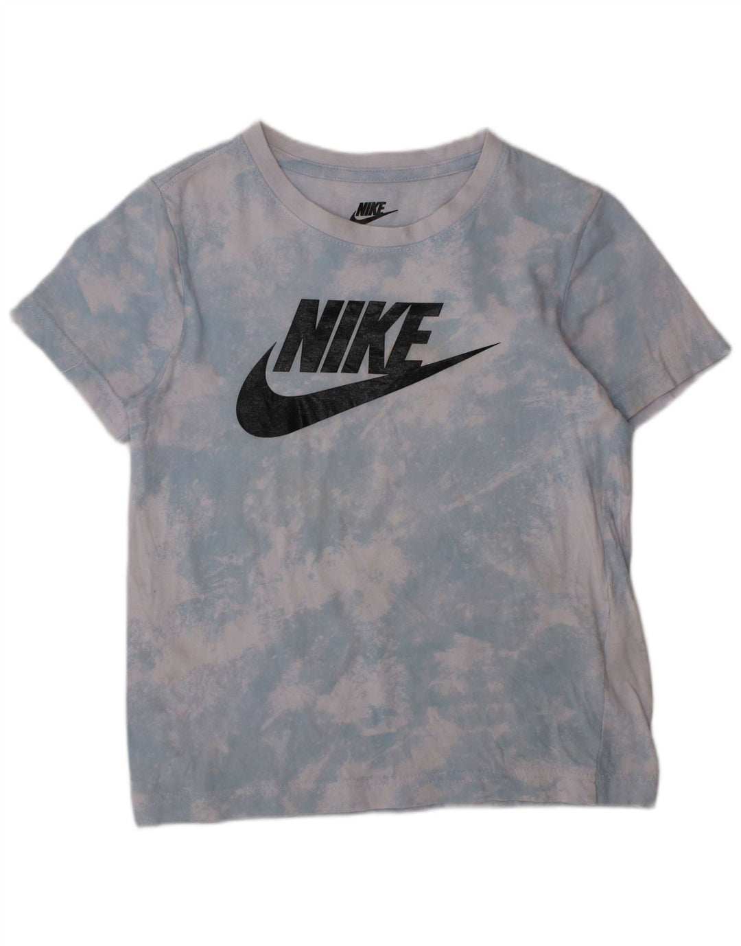 Tricou grafic pentru băieți NIKE Top 6-7 ani mare albastru Tie Dye