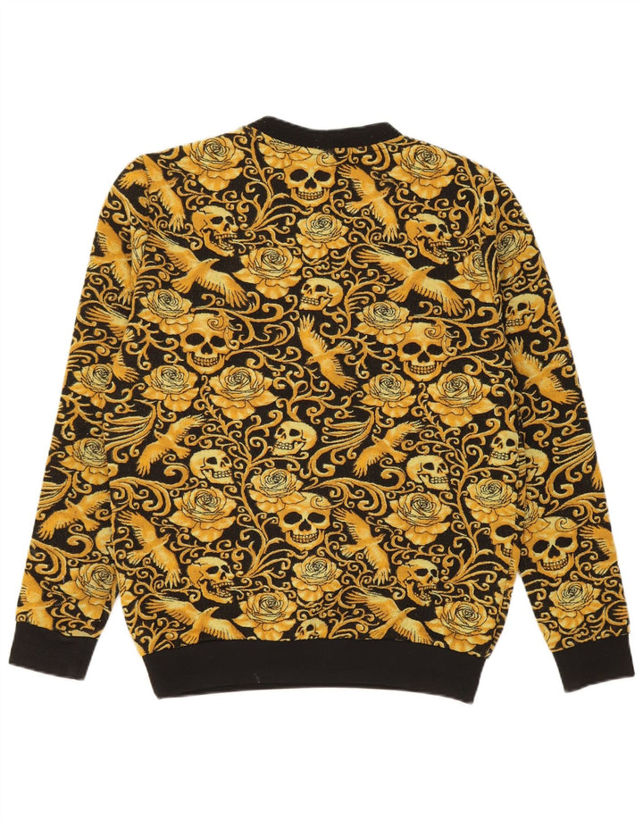 Pulover pentru bărbați Zara Pulover Mic Negru Floral Poliester