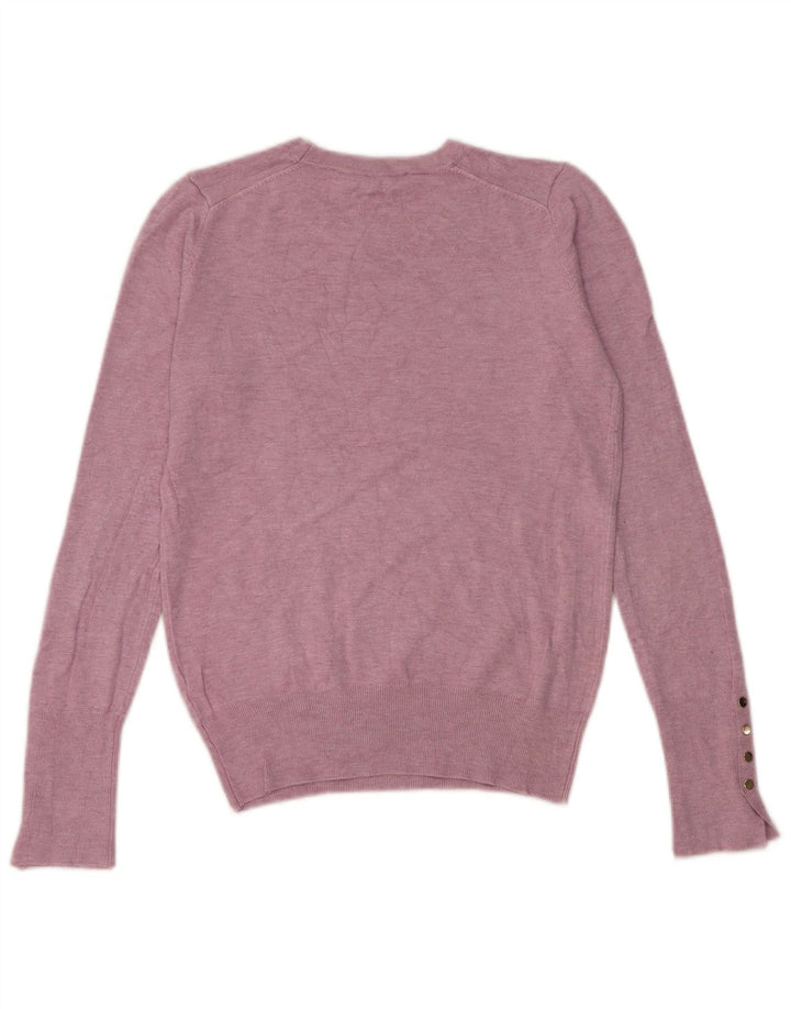 Pulover pentru damă Zara, cu gât turnut, UK 8 Mic, roz