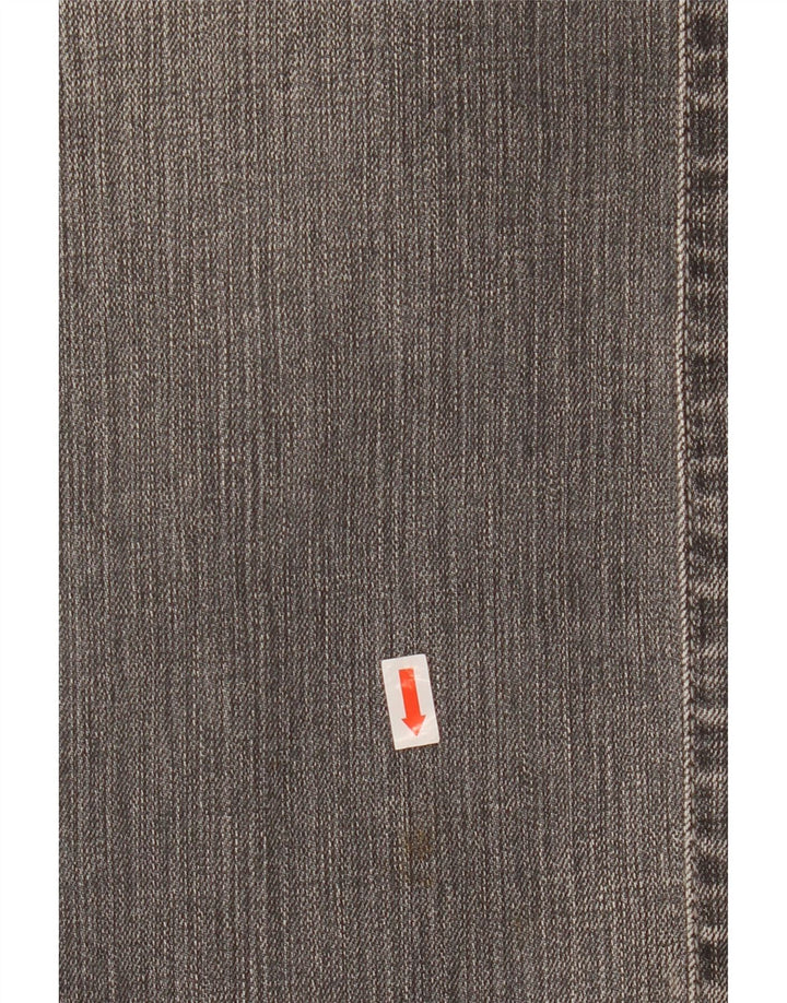 Blugi drepti pentru femei Trussardi W29 L30 bumbac gri