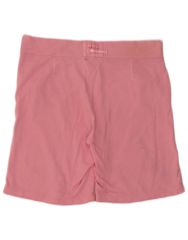 Pantaloni scurți sport Champion Heritage Fit pentru femei UK 14, bumbac roz mediu