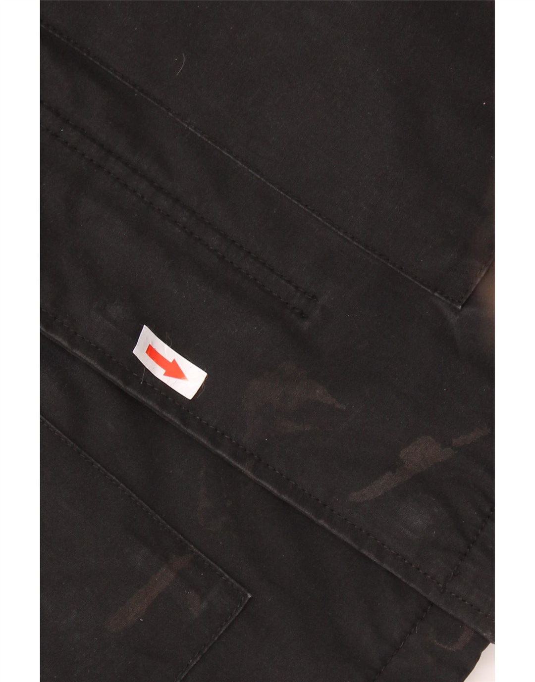 Jachetă de vânt cu glugă Levi's pentru bărbați UK 38 Poliester mediu negru